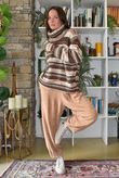 Braemar Stripey Knit Naturals
